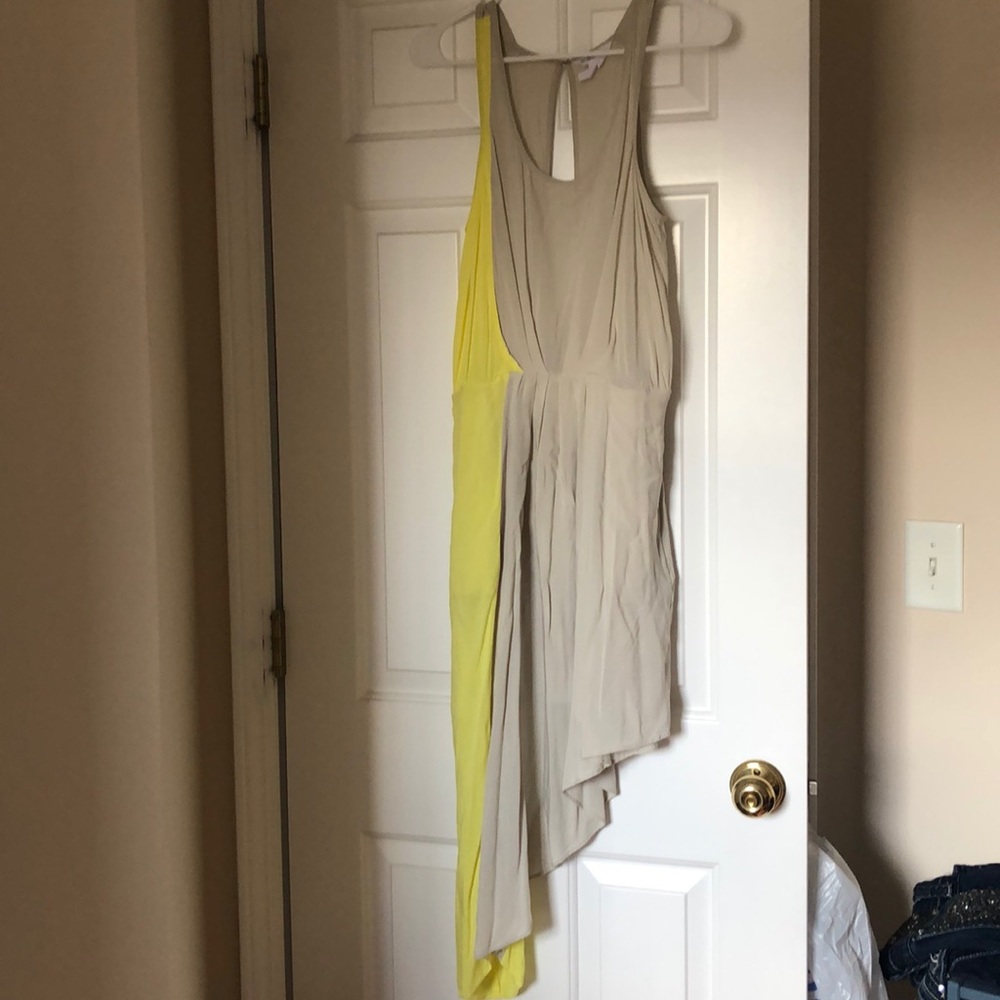 Bcbg asymmetrical dress size M